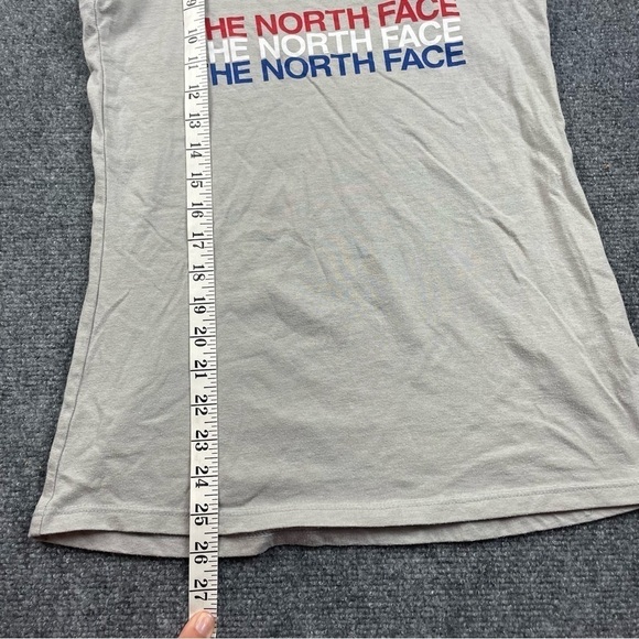 THE NORTH FACE Women’s red, white, blue logo tank top size: Small - Picture 4 of 7